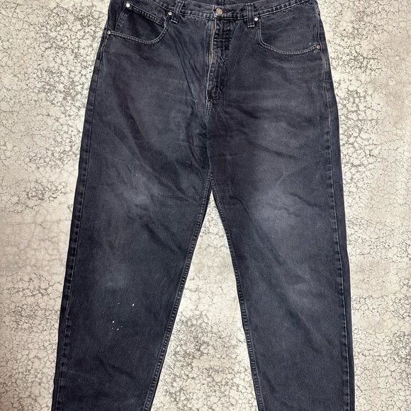 Vintage Anchor Blue Loose Fit Jeans Skater Y2K Size 38x32 - Picture 1 of 6